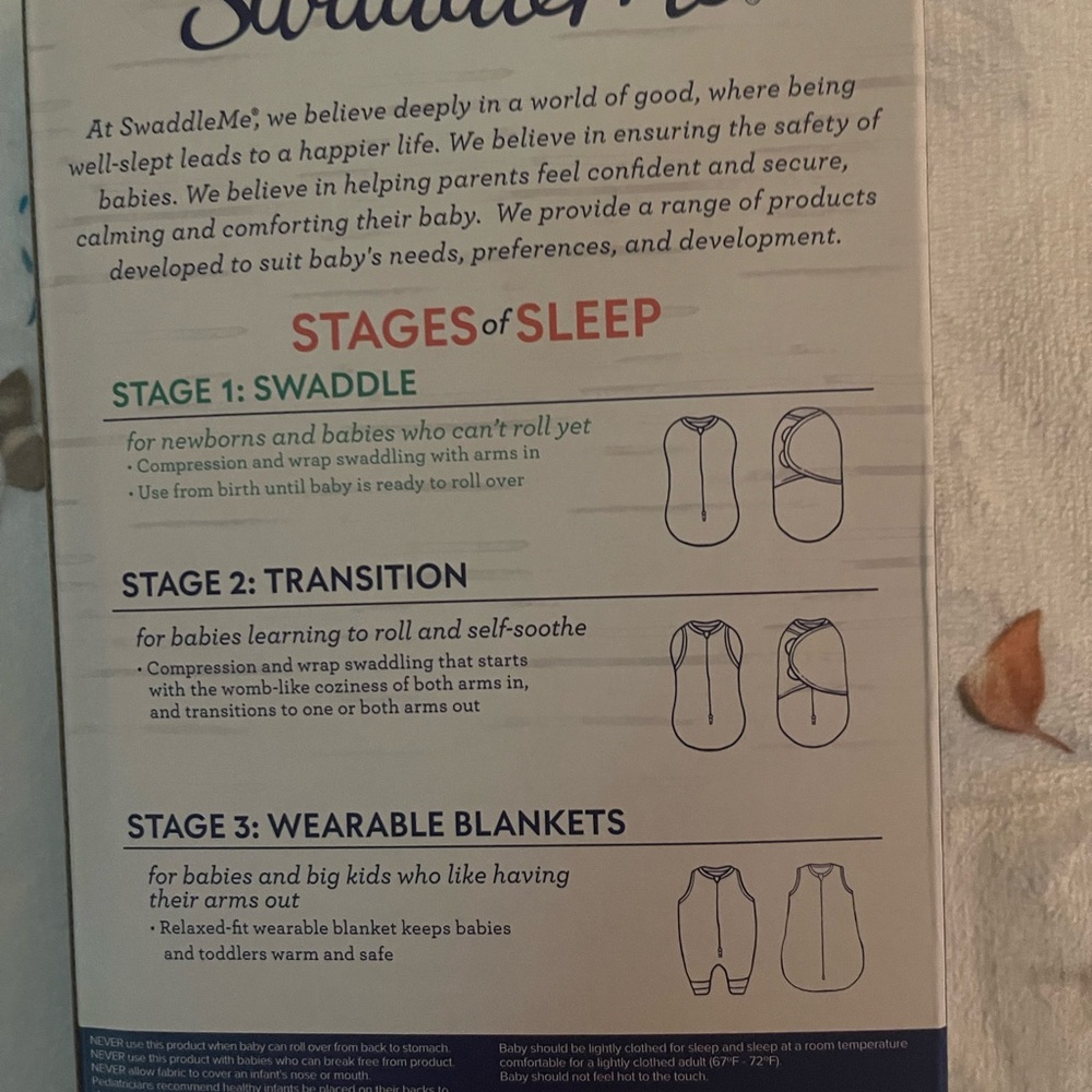Brand new swaddle